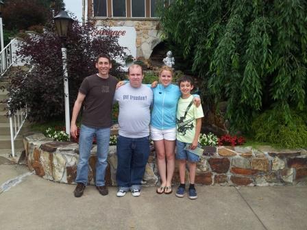 Steve Alexander and family