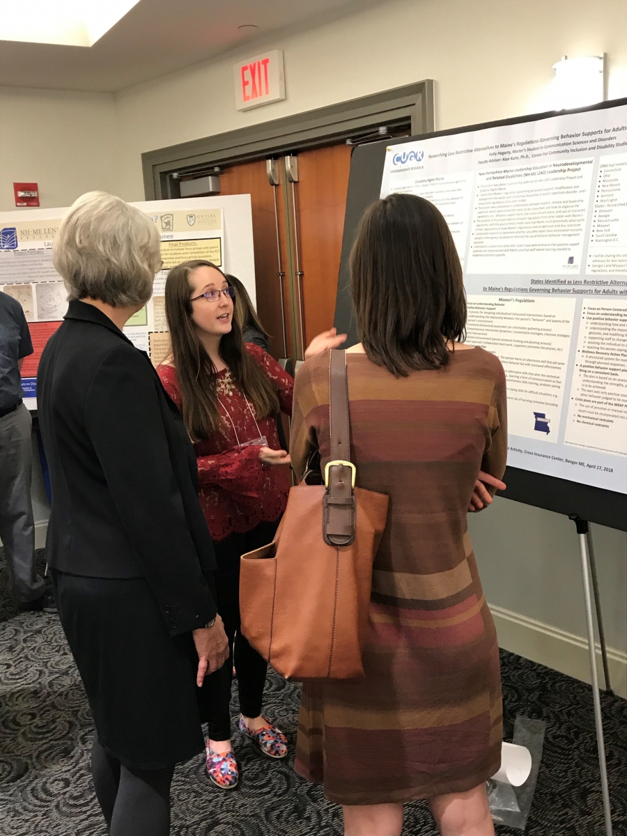 Students Present at Capstone Poster Session