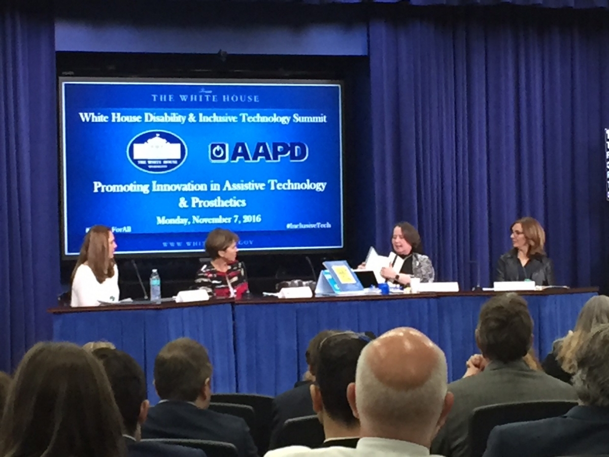Dr. Therese Willkomm Presents at White House Summit