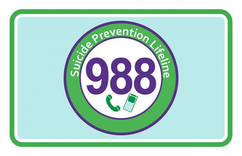 988 Suicide Prevention Lifeline