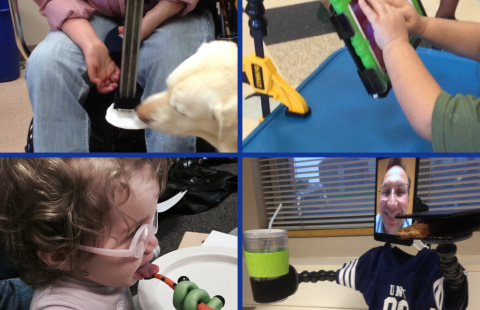 Individuals using everyday assistive technology solutions