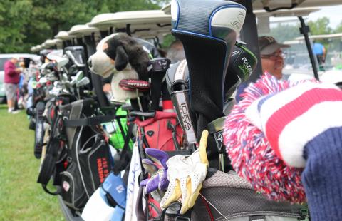 Golf Carts at Tournament