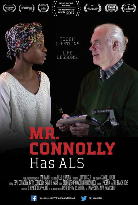 Mr. Connolly has ALS poster