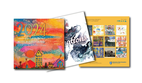 front and back cover images of the IOD 2024 Calendar