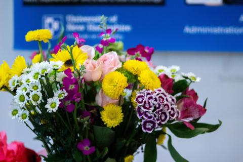 A bouquet of flowers 